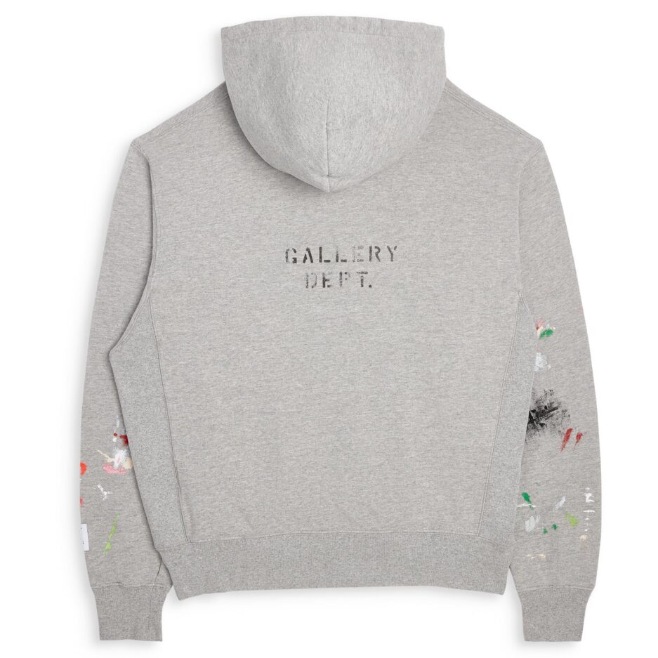 DEPT LOGO PAINTED HOODIE