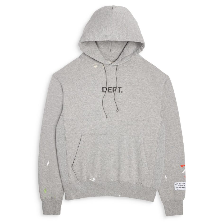 DEPT LOGO PAINTED HOODIE