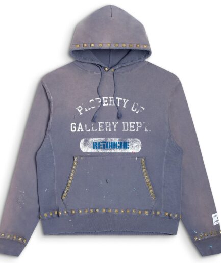 RETOUCHE STUDDED PROPERTY PO HOODIE