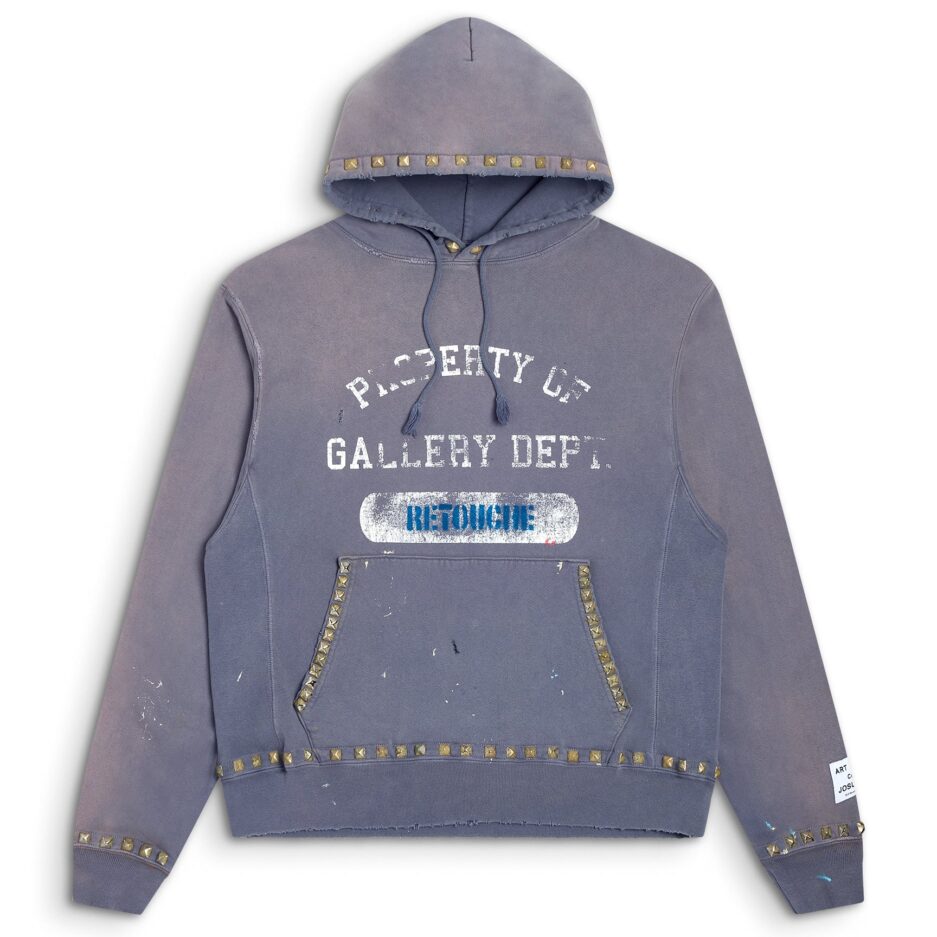 RETOUCHE STUDDED PROPERTY PO HOODIE